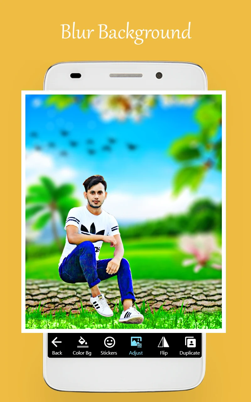 Nature photo editor and frames screenshot