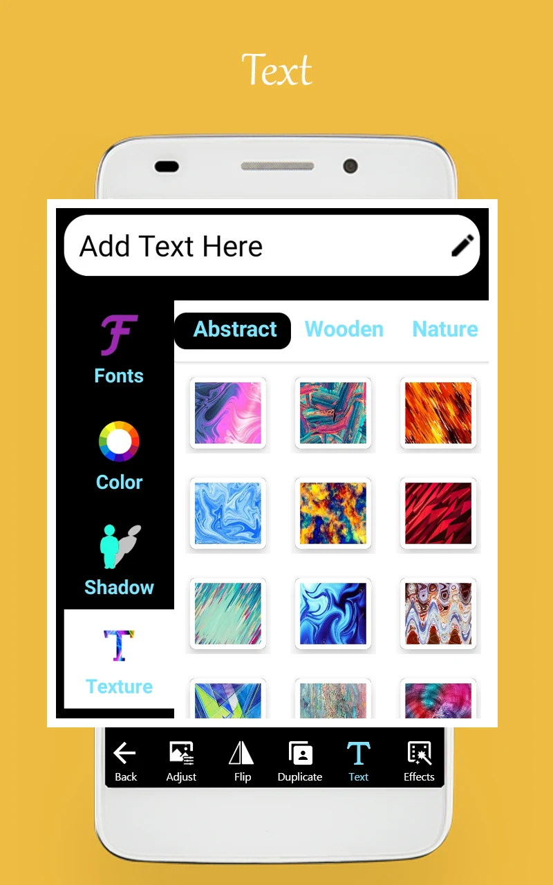 Nature photo editor and frames screenshot