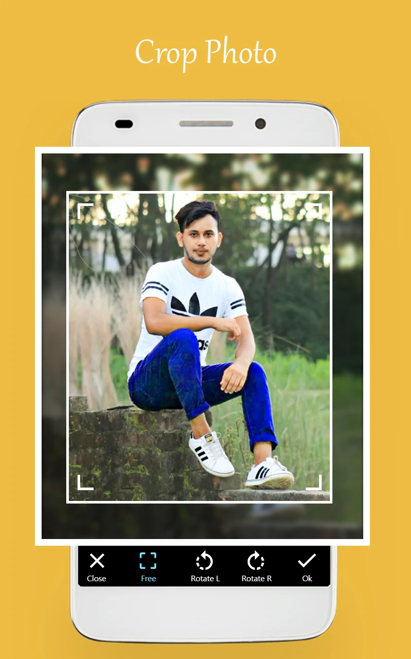 Nature photo editor and frames screenshot